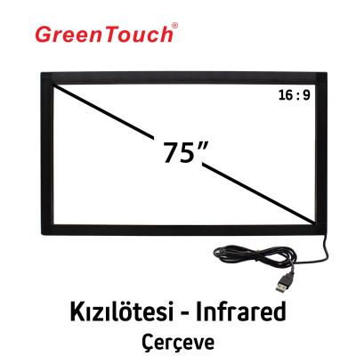 75" Green Touch IR Dokunmatik Çerçeve 10 Nokta
