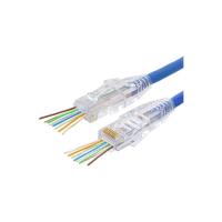 Ez RJ45 Cat6 Yeni Nesil Delikli Jack 100 Konnektör