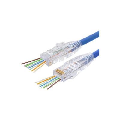 Ez RJ45 Cat6 Yeni Nesil Delikli Jack 50 Konnektör