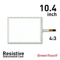 GreenTouch 10.4" Rezistif Dokunmatik Cam