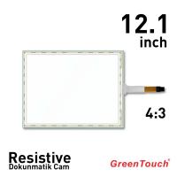 GreenTouch 12.1" Rezistif Dokunmatik Cam