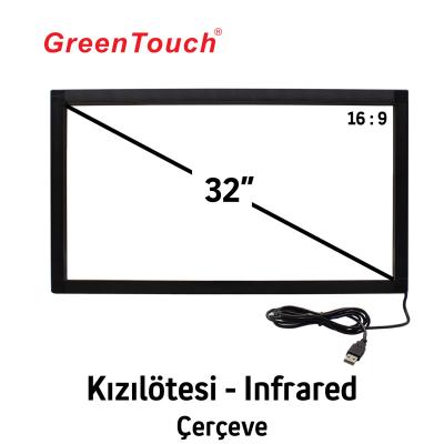 GreenTouch 32" Kızılötesi - Infrared Dokunmatik Çerçeve