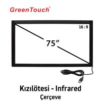 GreenTouch 75" Kızılötesi - Infrared Dokunmatik Çerçeve