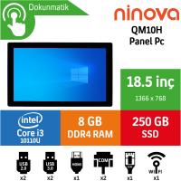 Ninova 18.5" Gümüş QM10H-I3 8GB-250GB SSD Panel PC