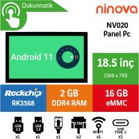 Ninova 18.5" Siyah Dokunmatik NV020 Android Panel PC
