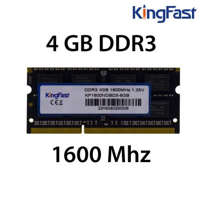 4 GB DDR3 1600 MHz 1.35 KINGFAST Notebook Ram