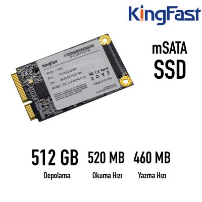 512GB KINGFAST 520/460MB mSATA SSD