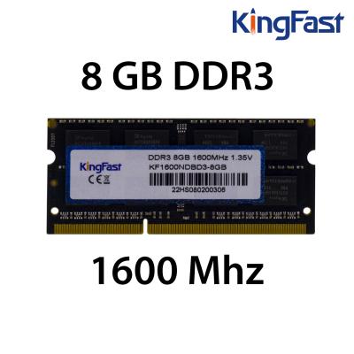 8 GB DDR3 1600 MHz 1.35 KINGFAST Notebook Ram
