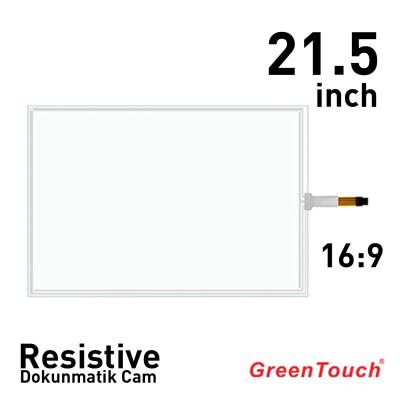 GreenTouch 21.5" Rezistif Dokunmatik Cam