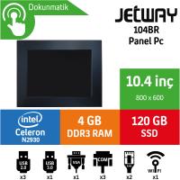Jetway 10.4'' 104BR-2930-4G IP65 Panel PC