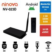 Ninova 023D 2G/16G 2.4/5GHZ V6.0 Andoid Mini PC